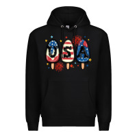 Black usa popsicles Premium Hoodie - MaliasSmallBusiness