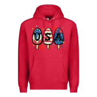 Cardinal usa popsicles Premium Hoodie - MaliasSmallBusiness