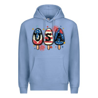 Colony Blue usa popsicles Premium Hoodie - MaliasSmallBusiness