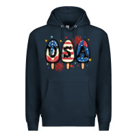 Navy usa popsicles Premium Hoodie - MaliasSmallBusiness