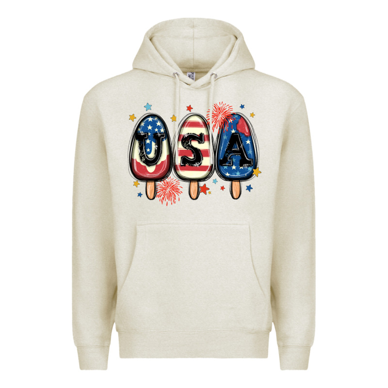 Usa Popsicles Premium Hoodie by MaliasSmallBusiness | Teevron