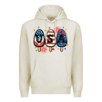 Oatmeal Heather usa popsicles Premium Hoodie - MaliasSmallBusiness