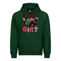 Forest Green on weekends we wear dirt Urban Hoodie - MaliasSmallBusiness