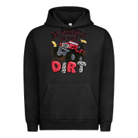 Pigment Black on weekends we wear dirt Urban Hoodie - MaliasSmallBusiness