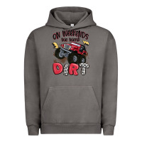 Pigment Tornado on weekends we wear dirt Urban Hoodie - MaliasSmallBusiness
