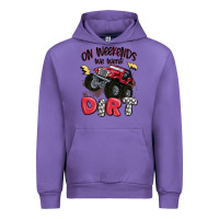 Tulip on weekends we wear dirt Urban Hoodie - MaliasSmallBusiness