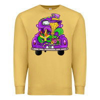 Farm Truck, Mardi Gras Premium Sweatshirt | Teevron