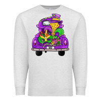 Oatmeal Heather farm truck, mardi gras Premium Sweatshirt - JahusDesignShop