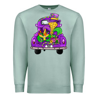 Seafoam farm truck, mardi gras Premium Sweatshirt - JahusDesignShop