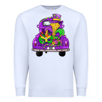 White farm truck, mardi gras Premium Sweatshirt - JahusDesignShop