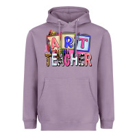 Lavender art teacher Heavyweight Hoodie - AdoDesignShop