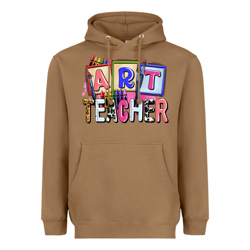 Art Teacher Heavyweight Hoodie by AdoDesignShop | Teevron