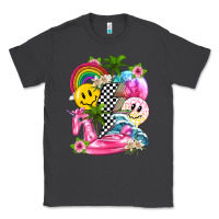 Smoke summer smile face and beach vibes with rainbow tbw Classic Tee - texasbilliewilder