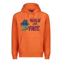 Carrot wild and free Premium Hoodie - MaliasSmallBusiness