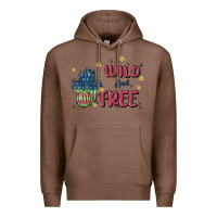 Chestnut wild and free Premium Hoodie - MaliasSmallBusiness
