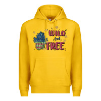 Lemon wild and free Premium Hoodie - MaliasSmallBusiness
