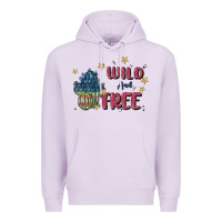 Lilac wild and free Premium Hoodie - MaliasSmallBusiness