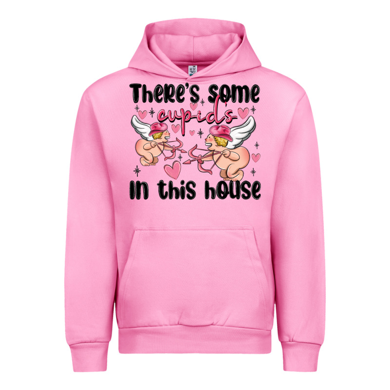 There's Some Cupid's In This House Urban Hoodie by MaliasSmallBusiness | Teevron