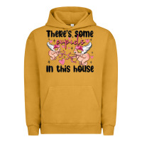 Pigment Peanut Butter there's some cupid's in this house Urban Hoodie - MaliasSmallBusiness