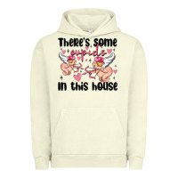 Pigment Pistachio there's some cupid's in this house Urban Hoodie - MaliasSmallBusiness