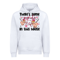 White there's some cupid's in this house Urban Hoodie - MaliasSmallBusiness