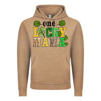 One Lucky Mama Vintage Hoodie | Teevron