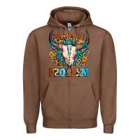 Chestnut somebody's problem Zipper Hoodie - Zillion Design Studio