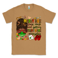 Toasted Coconut messy bun face mask & getting stuff done  #nurselife Classic Tee - Zillion Design Studio