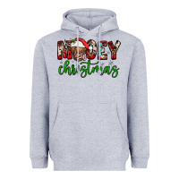 Heather Grey mooey christmas Heavyweight Hoodie - JahusDesignShop