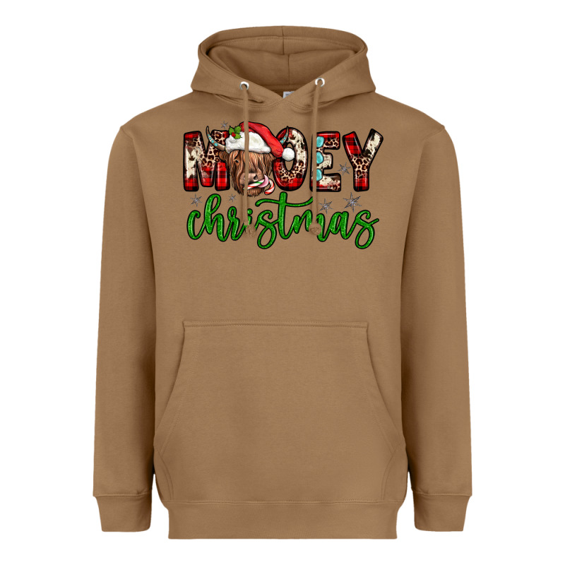 Mooey Christmas Heavyweight Hoodie by JahusDesignShop | Teevron