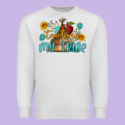 Teaching My Tribe Premium Sweatshirt Designed By Bundleandbundleshop