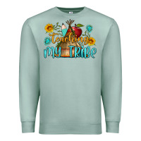 Seafoam teaching my tribe Premium Sweatshirt - BundleAndBundleShop