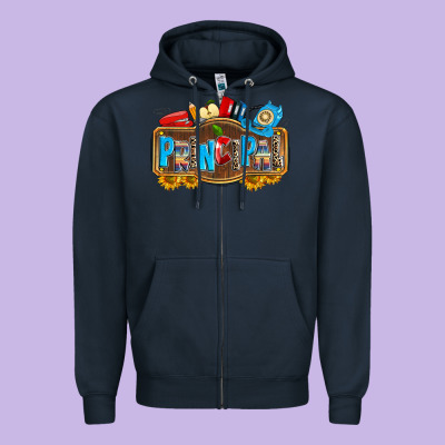 Principal Zipper Hoodie Designed By Zillion Design Studio