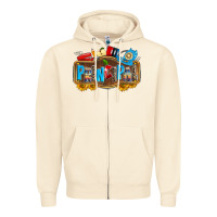 Sandshell principal Zipper Hoodie - Zillion Design Studio
