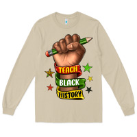 Mushroom teach black history Long Sleeve Tee - texasbilliewilder