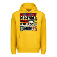 Lemon we are not descended from a fearful me Premium Hoodie - MaliasSmallBusiness