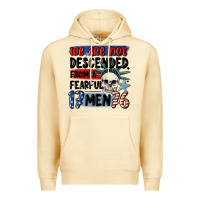 Pina Colada we are not descended from a fearful me Premium Hoodie - MaliasSmallBusiness