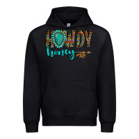 Black western howdy honey arrow gemstone Urban Hoodie - NancyCooperArtShop