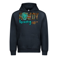 Navy western howdy honey arrow gemstone Urban Hoodie - NancyCooperArtShop