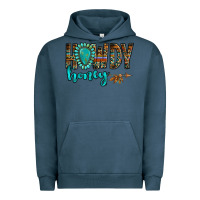 Pigment Midnight Navy western howdy honey arrow gemstone Urban Hoodie - NancyCooperArtShop