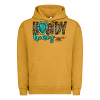Pigment Peanut Butter western howdy honey arrow gemstone Urban Hoodie - NancyCooperArtShop