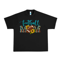 Black western leopard camouflage sunflowers  glitter mom football Urban Heavy Tee - Artiststas