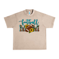 French Oak western leopard camouflage sunflowers  glitter mom football Urban Heavy Tee - Artiststas