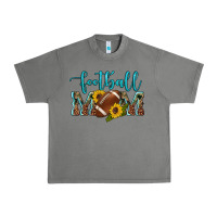 Tornado western leopard camouflage sunflowers  glitter mom football Urban Heavy Tee - Artiststas