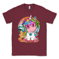 Burgundy summer unicorn tbw Classic Tee - texasbilliewilder