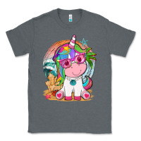 Charcoal Heather summer unicorn tbw Classic Tee - texasbilliewilder