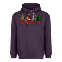 Plum merry christmas tree Heavyweight Hoodie - JahusDesignShop
