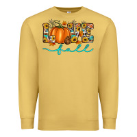 Antique Gold love fall love Premium Sweatshirt - Artiststas