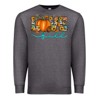 Charcoal Heather love fall love Premium Sweatshirt - Artiststas