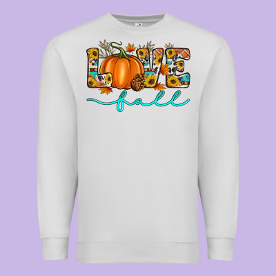 Love Fall Love Premium Sweatshirt Designed By Artiststas
